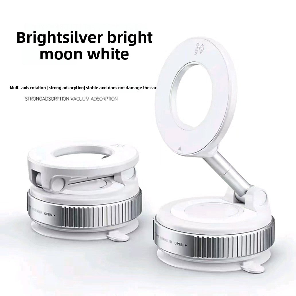 Vacuum Magnetic Car Phone Holder Foldable 360 Adjustable