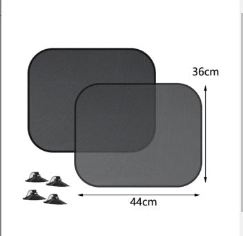 Universal Car Sunshade Side Window Rear Windshield Mesh Curtain